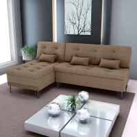 SOFACAMA MX NICE 15787 2L+CHAISE T.498 MARRON