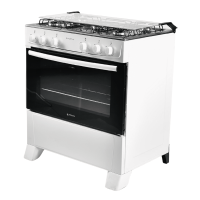 COCINA ATLAS COLISEUM PLUS 5B S/ENC. BLANCO