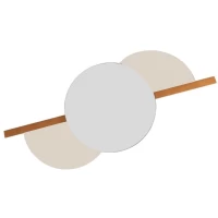 ESPEJO AGILE PEGASI 15960 REDONDO 600C/MEDIA LUNA