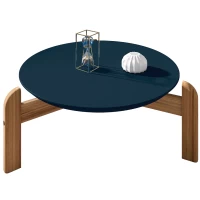 MESA CENTRO CASA D 8594 LIZZ AZUL COBALTO/CEDRO