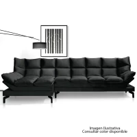 LIVING FB 35565 LUXOR 2.50 PR200 NEGRO 2+1CH