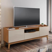 RACK CASA D 72345 RAVENA1.60 CEDRO/OFF WHITE