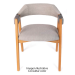 SILLA OCRE 616 LUGANO 6UDS LINHO 70