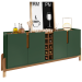BUFFET CASA D 520614 LIZZ 1.90 VERDE OLIVA/CEDRO