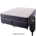 SOMIER EMMA RELAX 158X198 GRIS C/MASAJ ULTRASOFT