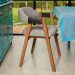 SILLA OCRE 616 LUGANO 6UDS LINHO 70
