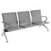 SILLA DE ESPERA BLUME BLMB03 3 LUGARES CROMADA