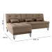 SOFACAMA MX NICE 15787 2L+CHAISE T.484 GRIS